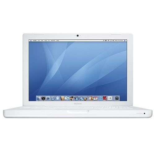 Apple MacBook MB402LL/A Intel Core Duo T8100 X2 2.1GHz 2GB 120GB 13.3", White (Refurbished)