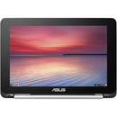 Asus Flip C100PA 10.1" Touch 4GB 16GB ARM Cortex-A17 X4 1.8GHz Chrome OS, Silver (Refurbished)