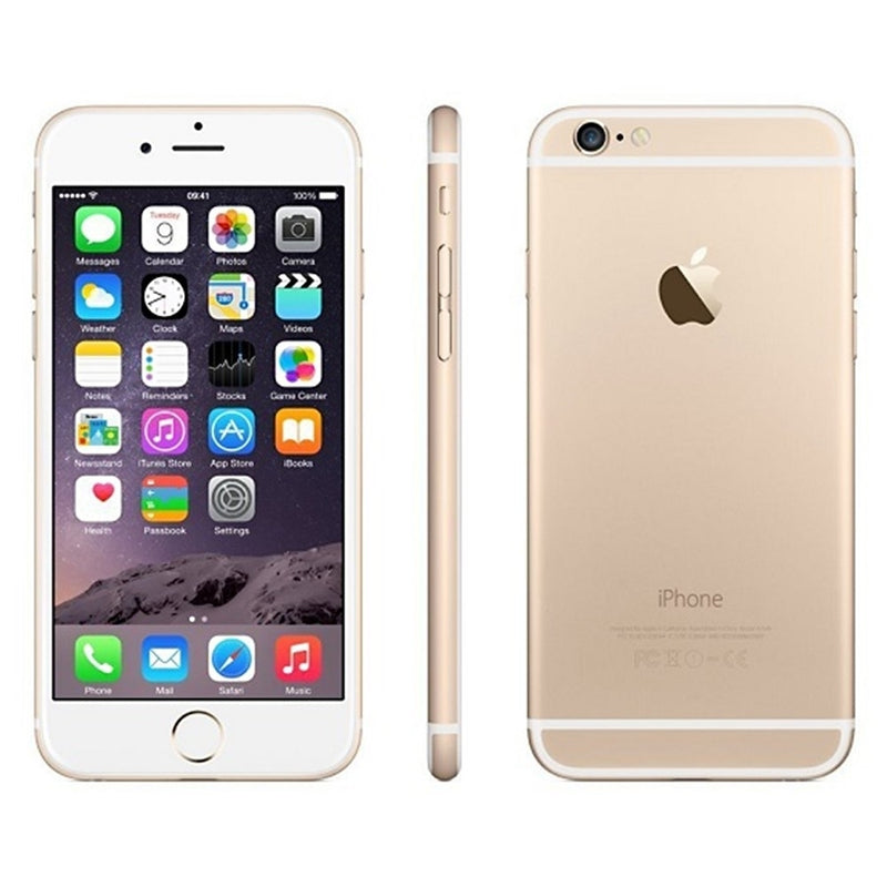 Apple iPhone 6 16GB 4.7" 4G LTE AT&T, Gold (Refurbished)