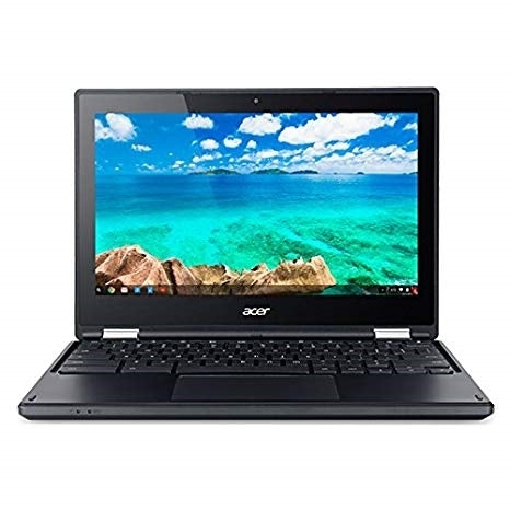 Acer Chromebook C738T-C44Z Intel Celeron N3150 X4 1.6GHz 4GB 16GB 11.6" Touch, Black (Refurbished)