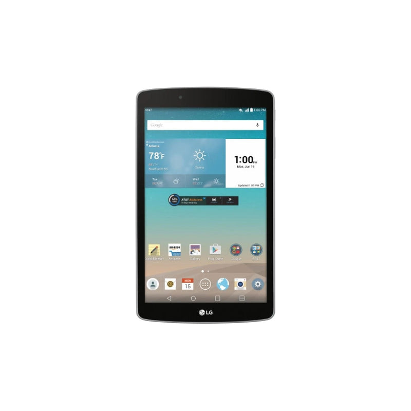 LG G pad F 16GB Qualcomm Snapdragon 400 X4 1.2GHz 8.0" Touch AT&T, Silver (Refurbished)