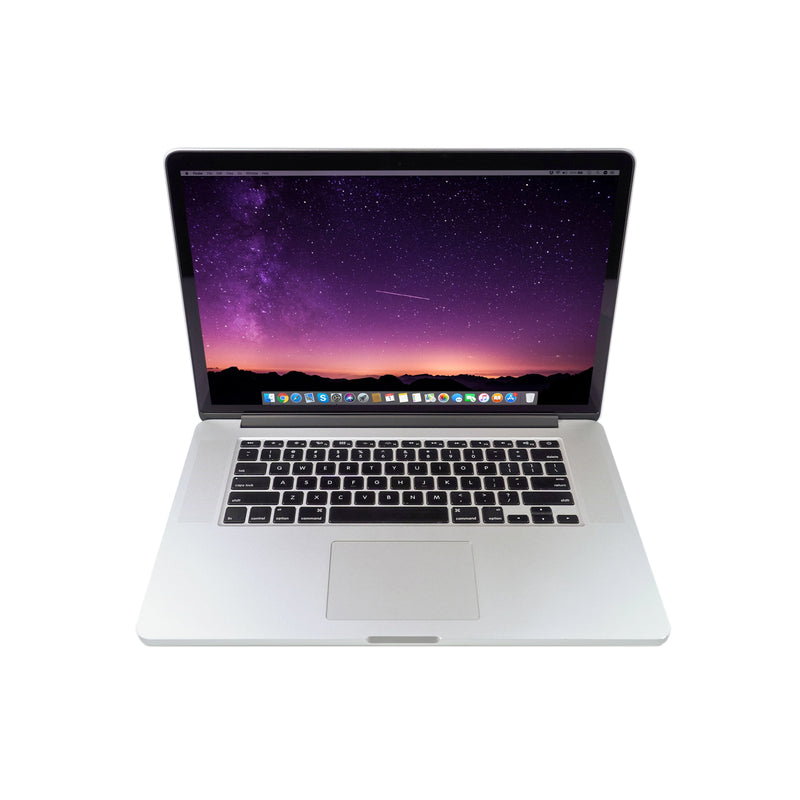 Apple MacBook Pro MJLQ2LL/A 15.4" 16GB 256GB SSD Core™ i7-4870HQ, Silver (Certified Refurbished)