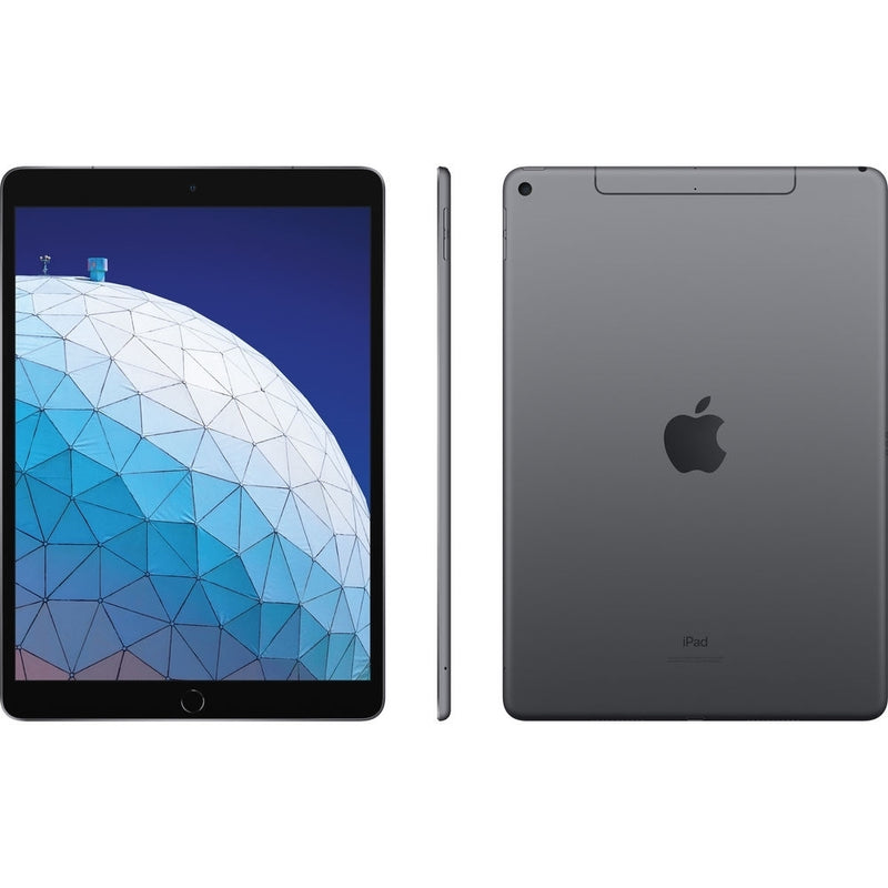 Apple iPad Air 3 10.5" Tablet 64GB WiFi + 4G LTE, Space Gray (Certified Refurbished)