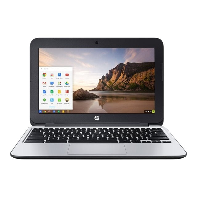 HP Chromebook 11 G3 Intel Celeron N2840 X2 2.58GHz 2GB 16GB 11.6", Gray (Certified Refurbished)
