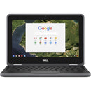 Dell Chromebook 11 3180 11.6" 4GB 16GB Intel Celeron N3060 X2 1.6GHz Chrome OS, Black (Refurbished)