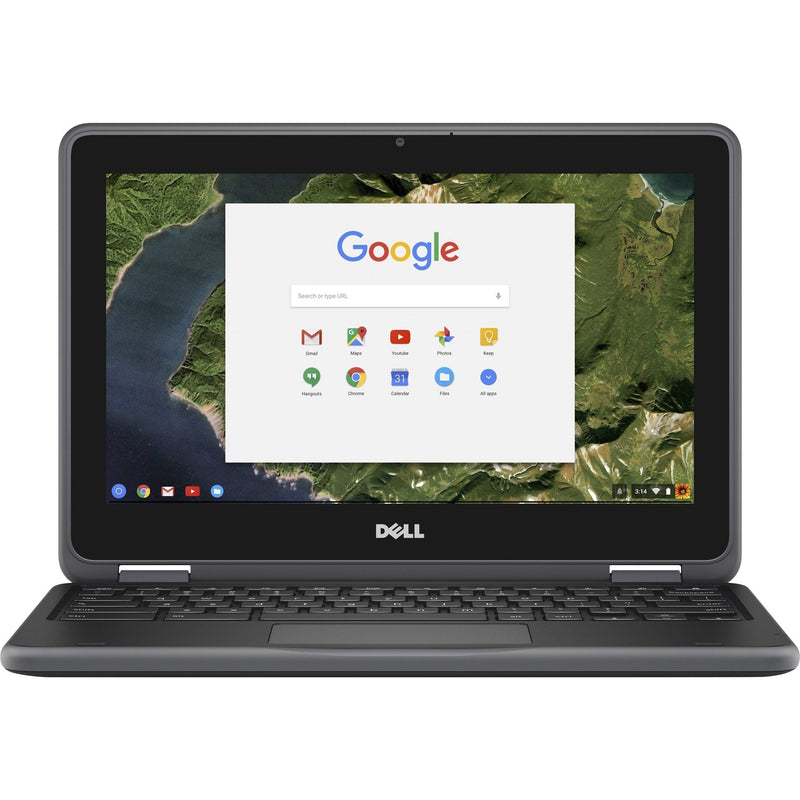 Dell Chromebook 11 3180 11.6" 4GB 16GB Intel Celeron N3060 X2 1.6GHz Chrome OS, Black (Refurbished)