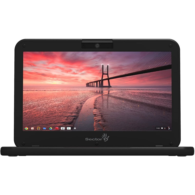 Sector 5 Chromebook E1 11.6" 2GB 4GB Rockchip RK3288 X4 1.8GHz Chrome OS, Black (Refurbished)