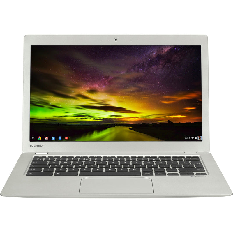 Toshiba Chromebook 2 CB35-B3340 13.3" 4GB 16GB Intel Celeron N2840 X2 2.16GHz, Silver (Refurbished)