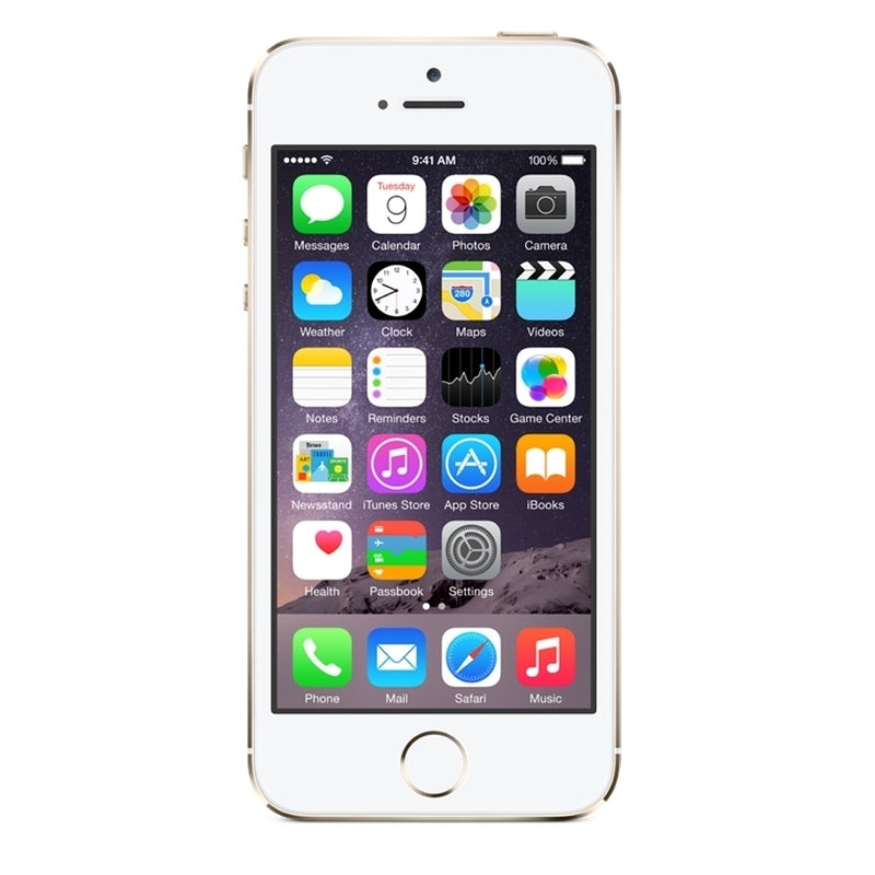 Apple iPhone 5S 16GB 4" 4G LTE GSM Unlocked, Gold (Refurbished)