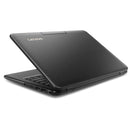 Lenovo Chromebook 100e 11.6" 4GB 64GB Intel Celeron N3350 X2 1.1GHz Chrome OS, Black (Refurbished)