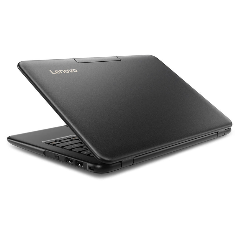 Lenovo Chromebook 100e 11.6" 4GB 64GB Intel Celeron N3350 X2 1.1GHz Chrome OS, Black (Refurbished)