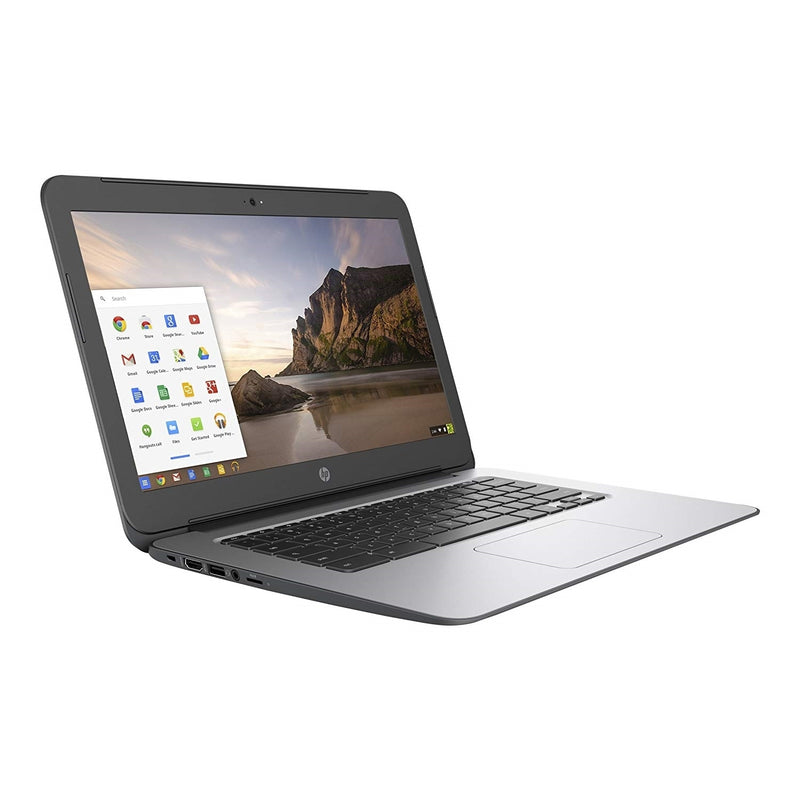 HP Chromebook 14 G4 Intel Celeron N2840 X2 2.16GHz 4GB 16GB, Black/Silver (Certified Refurbished)