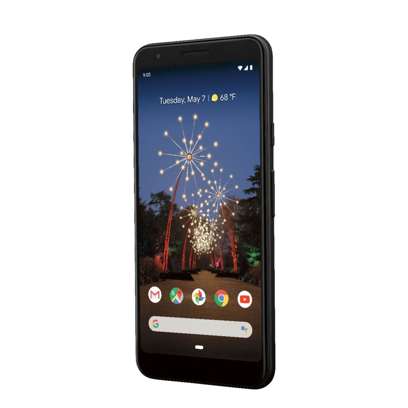 Google Pixel 3A 64GB 5.6" 4G LTE Verizon Unlocked, Just Black (Certified Refurbished)