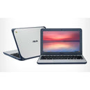 Asus Chromebook C202SA-YS02 11.6" 4GB 16GB Intel Celeron N3060 X2 1.6GHz, Blue (Refurbished)
