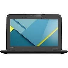 Lenovo Chromebook N22-20 Intel Celeron N3050 X2 1.6GHz 4GB 16GB 11.6", Black (Certified Refurbished)