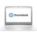 HP Chromebook 14-ak013dx 14" 2GB 16GB Intel Celeron N2840 X2 2.1GHz Chrome OS, Silver (Refurbished)