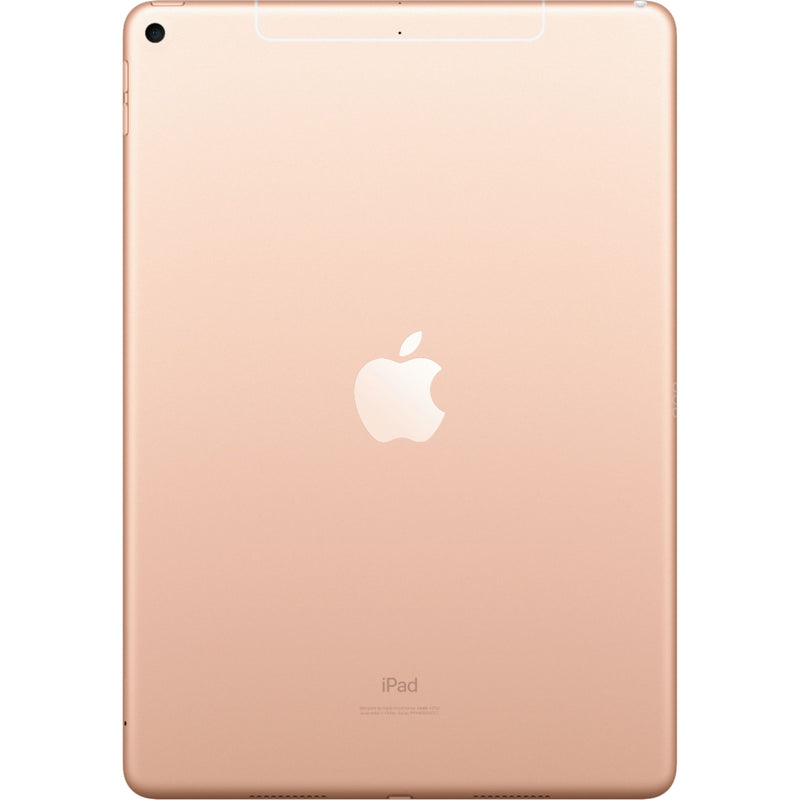 Apple iPad Air 3 10.5" Tablet 64GB WiFi + 4G LTE Unlocked, Gold (Certified Refurbished)