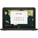 Dell Chromebook 11-3180 11.6" 4GB 16GB Intel Celeron N3060 X2 1.6GHz Chrome OS, Black (Refurbished)