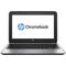 HP Chromebook 11 G3 11.6" 4GB 16GB Intel Celeron N2840 X2 2.16GHz, Black (Certified Refurbished)