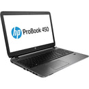 HP ProBook 450 G2 15.6" 4GB 500GB Intel Core i3-4005U X2 1.70GHz Win7, Black/Gray (Refurbished)