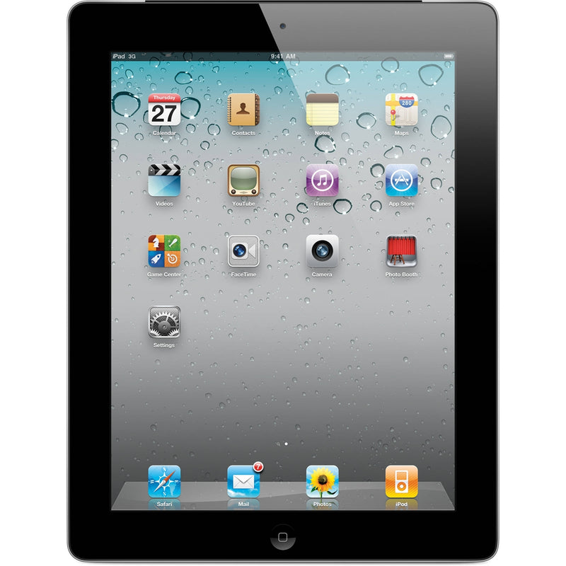 Apple iPad 2 MC776LL/A 9.7" 32GB WiFi + 3G Verizon, Black/Silver (Refurbished)