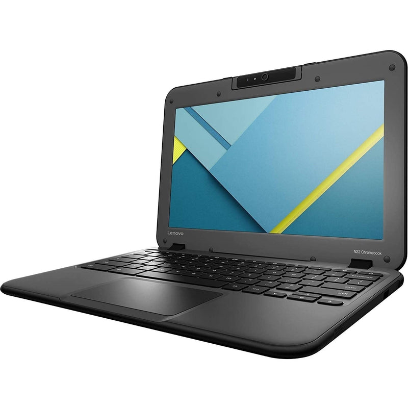 Lenovo Chromebook N22 11.6" 4GB 16GB Intel Celeron N3050 X2 1.6GHz, Black (Refurbished)