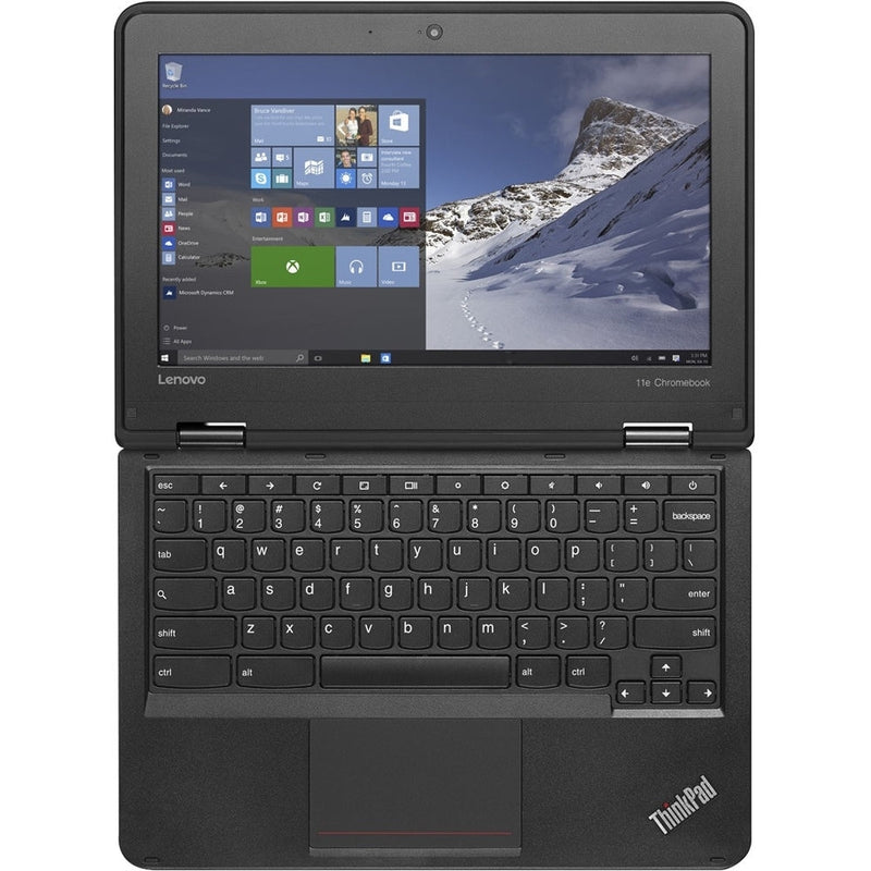 Lenovo ThinkPad 11e 20GF 11.6" 4GB 16GB Intel Celeron N3150 X4 1.6GHz Chrome OS, Black (Refurbished)