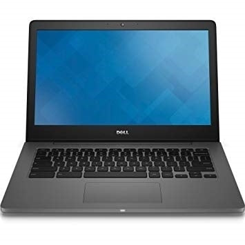 Dell Chromebook 34F2C Intel Celeron 3215U X2 1.7GHz 4GB 16GB SSD, Black (Certified Refurbished)