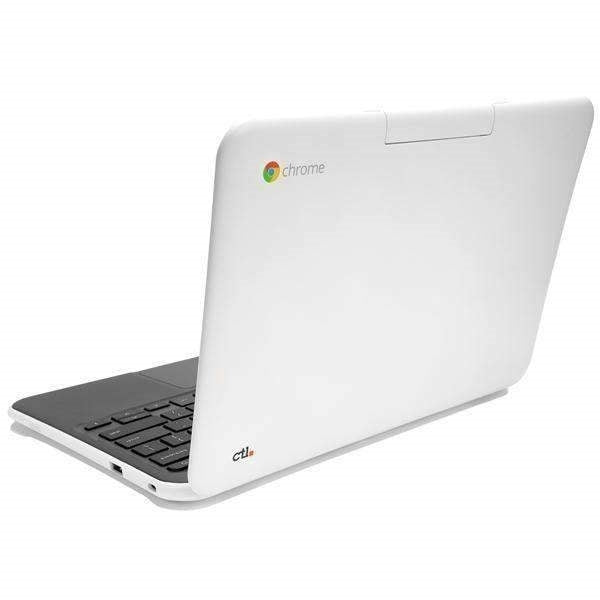 CTL Chromebook NL61T 11.6" 4GB 32GB Intel Celeron N3160 X4 1.6GHz, White (Certified Refurbished)