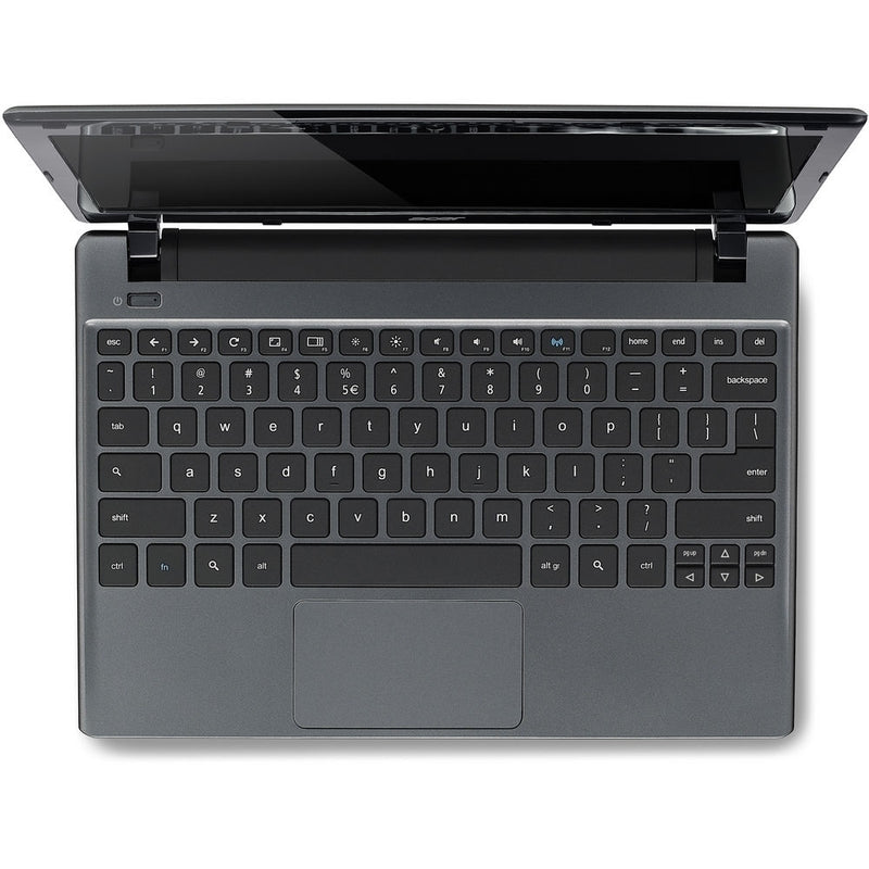 Acer C710-2847 11.6" 2GB 320GB Intel Celeron 847 X2 1.1GHz Chrome OS, Gray (Refurbished)