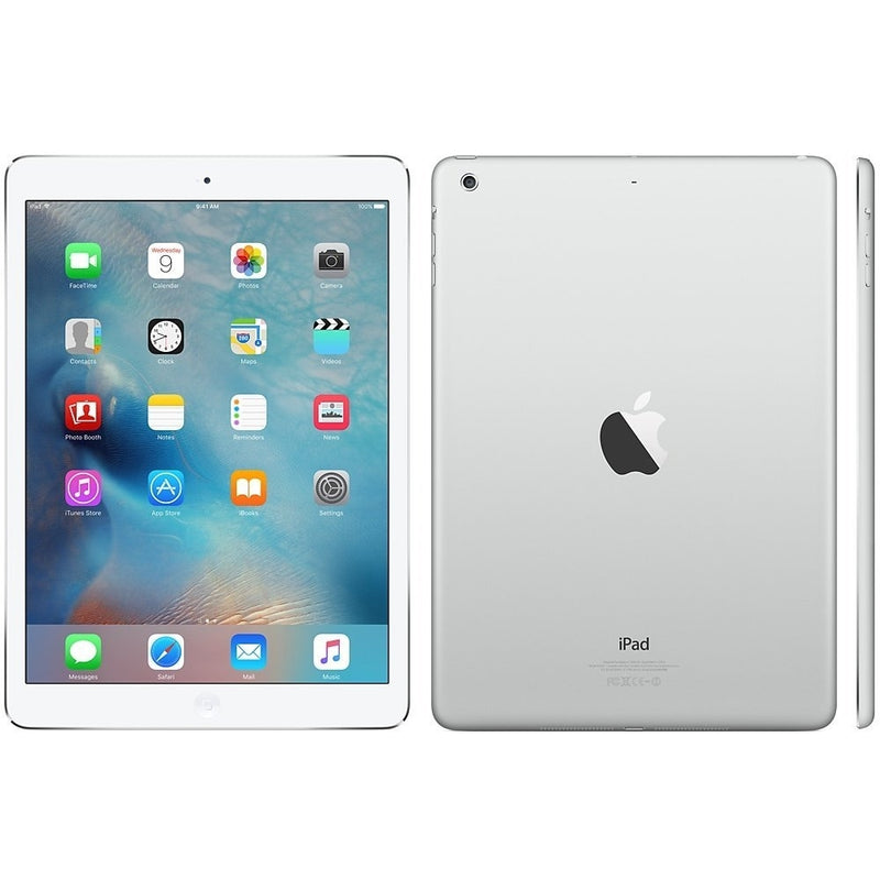 Apple iPad Air MF529LL/A 32GB Apple A7 X2 2.4GHz 9.7" AT&T, Silver (Certified Refurbished)