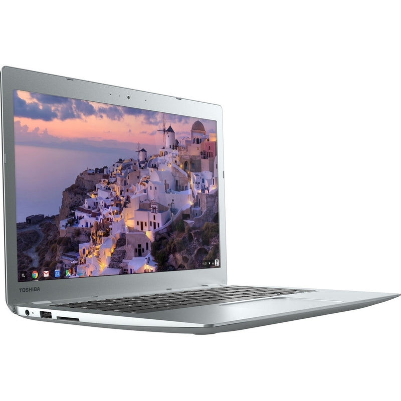 Toshiba Chromebook 2 CB35-C3300 13.3" 4GB 16GB Intel Celeron 3215U, Ice Silver (Refurbished)