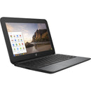 HP Chromebook 11 G4 EE Intel Celeron N2840 X2 2.16GHz 2GB 16GB SSD 11.6", Black (Refurbished)