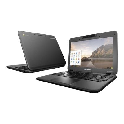 Lenovo Chromebook 80MG0000US Intel Celeron N2840 X2 2.16GHz 2GB 16GB, Black (Certified Refurbished)