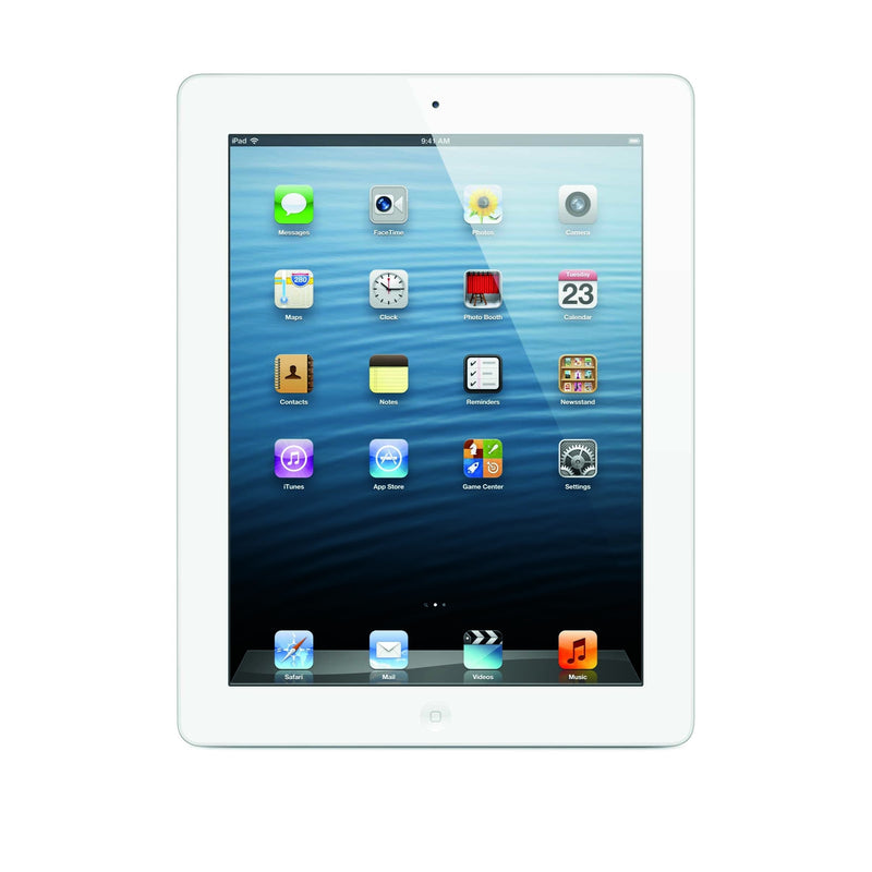 Apple iPad 4 MD525LL/A 9.7" 16GB WiFi + 4G LTE Verizon, White/Silver (Refurbished)