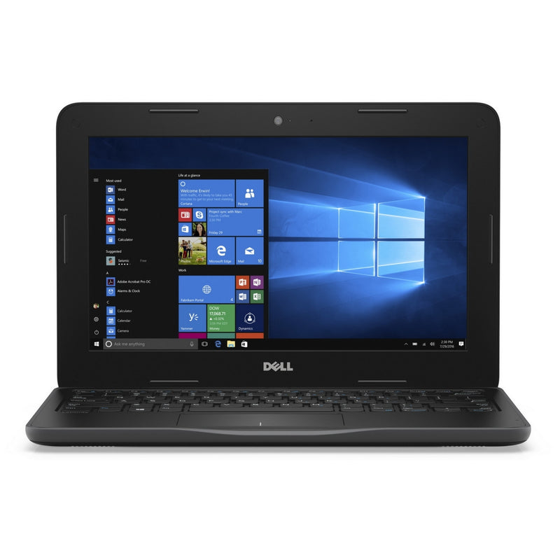 Dell Latitude 11-3180 11.6" 4GB 32GB Intel Celeron N3060 X2 1.6GHz Chrome OS, Black (Refurbished)
