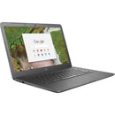 HP Chromebook 14 G5 14" 4GB 16GB Intel Celeron N3350 X2 1.1GHz Chrome OS, Grey (Refurbished)