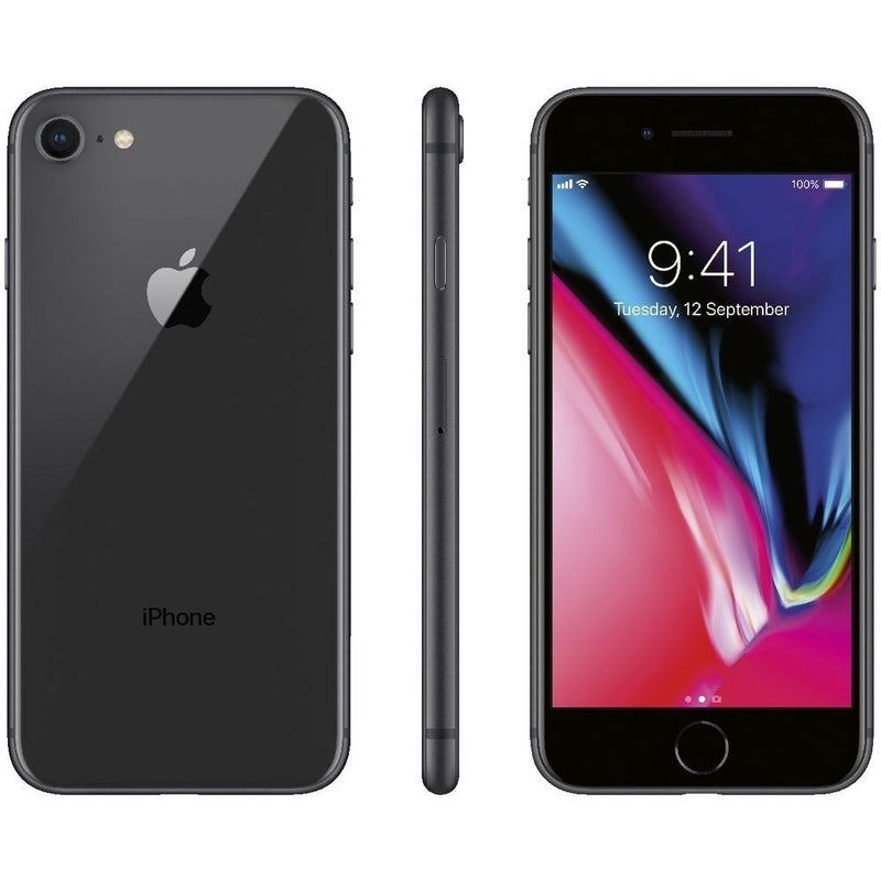 Apple iPhone 8 256GB AT&T Locked, Space Gray (Certified Refurbished)