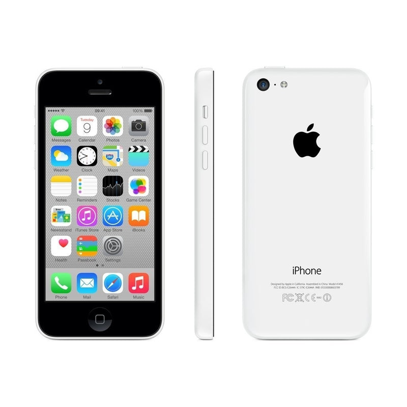 Apple iPhone 5C 8GB 4" 4G LTE T-Mobile, White (Certified Refurbished)