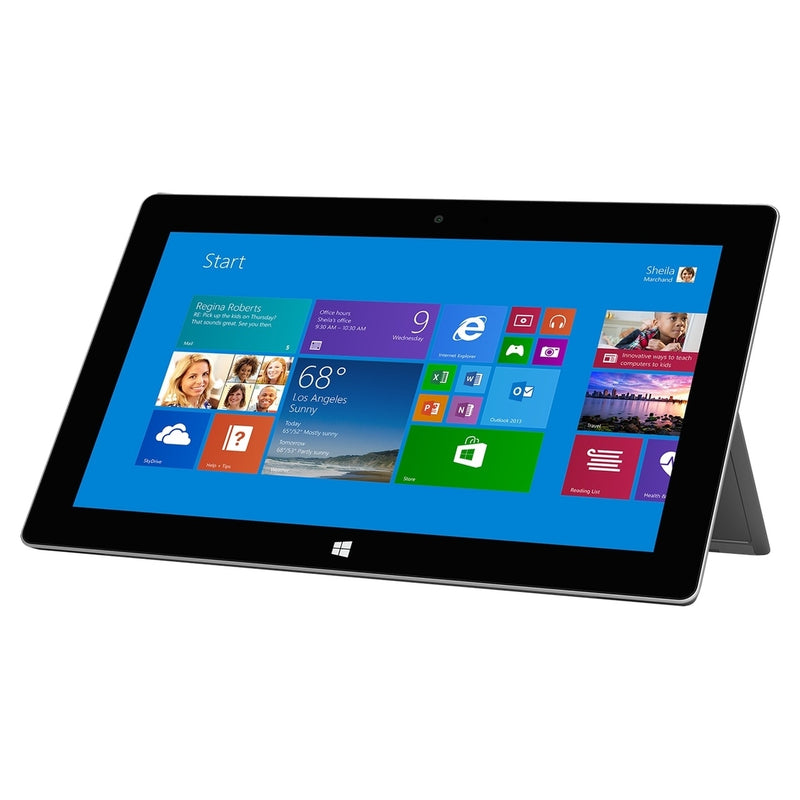 Microsoft Surface Pro 2 10.6" Tablet 64GB WiFi Intel Core i5-4200U X2 1.7GHz, Black (Refurbished)