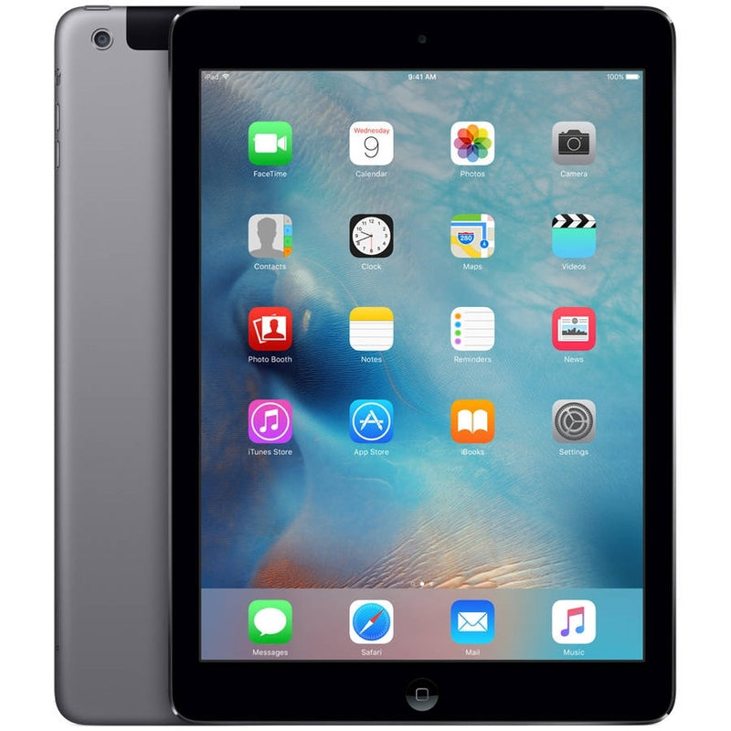 Apple iPad Air ME991LL/A 16GB Apple A7 X2 1.4GHz 9.7" Touch AT&T, Gray (Certified Refurbished)