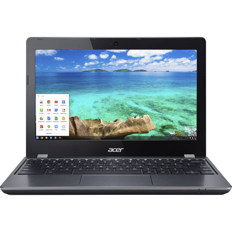 Acer Chromebook C740-C4PE 11.6" 4GB 16GB Intel Celeron 3205U X2 1.5GHz, Black (Refurbished)