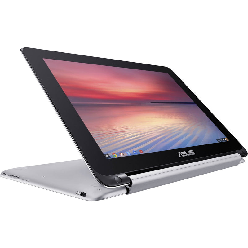 Asus Chromebook C100PA-RBRKT03 10.1" 2GB 16GB Rockchip RK3288C, Silver (Certified Refurbished)