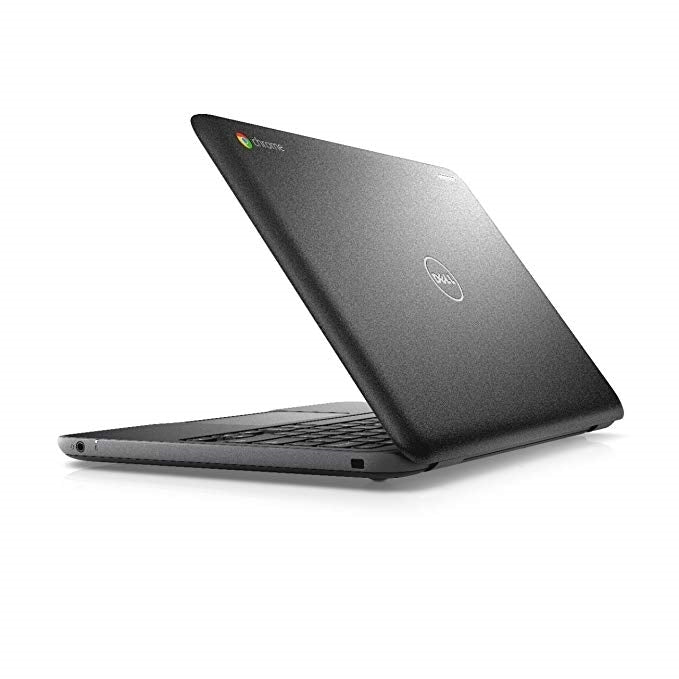 Dell Chromebook D1J7Y 11.6" 4GB 16GB SSD Celeron® N3060 1.6GHz ChromeOS, Black (Refurbished)
