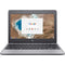 HP Chromebook Intel Celeron N2840 X2 2.16GHz 4GB 16GB SSD 11.6", Gray (Certified Refurbished)