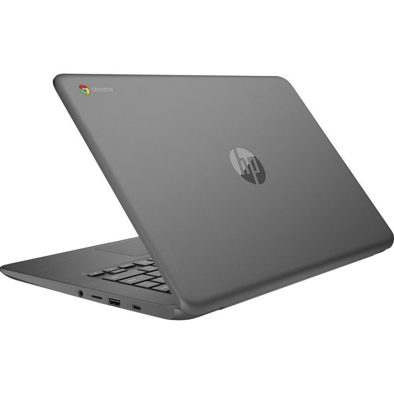HP Chromebook 14 G5 14" 8GB 32GB Intel Celeron N3350 X2 1.1GHz, Gray (Certified Refurbished)